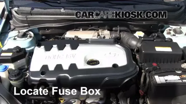 2007 Hyundai Accent SE 1.6L 4 Cyl. Fuse (Engine) Replace